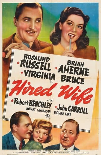 Movie poster for Hired Wife