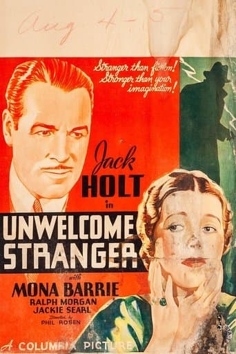 Movie poster for Unwelcome Stranger
