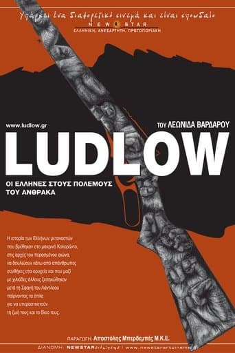Movie poster for Ludlow, Greek Americans in the Colorado Coal War