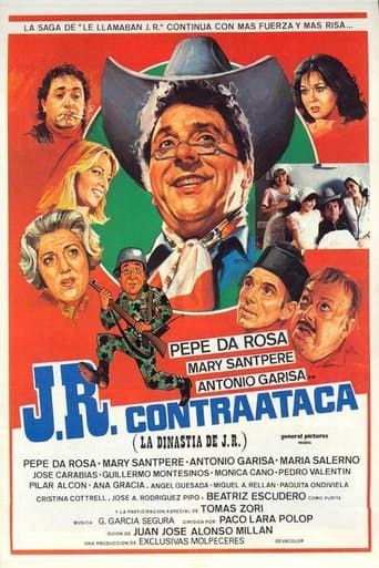 Movie poster for J.R. contraataca (La dinastia de J.R.)