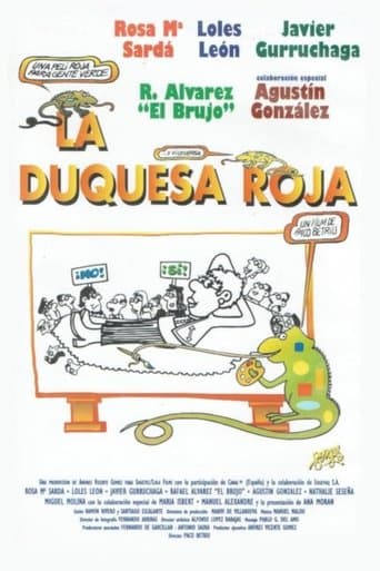 Movie poster for La duquesa roja