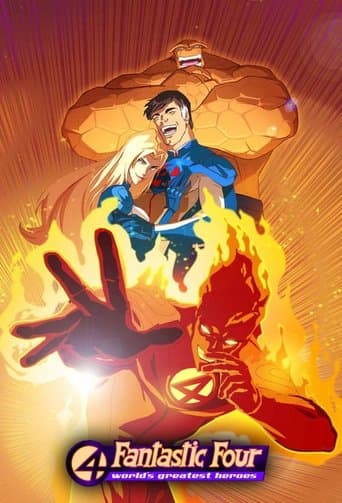 Movie poster for Fantastic Four: World's Greatest Heroes