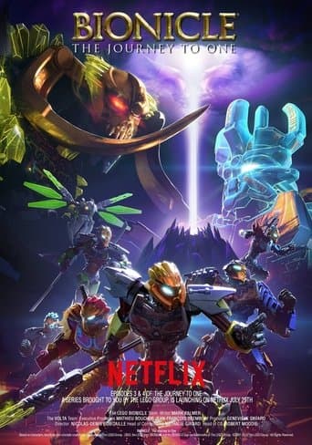 Movie poster for LEGO Bionicle: The Journey to One