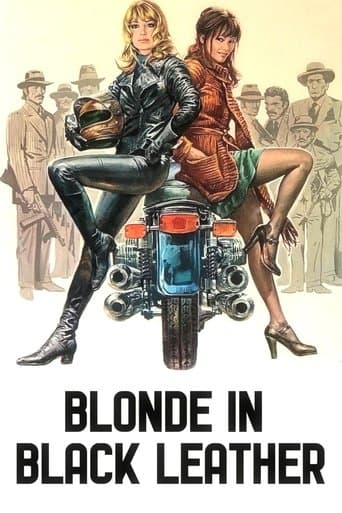 Movie poster for Blonde in Black Leather