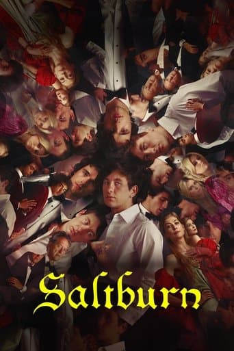 Movie poster for Saltburn