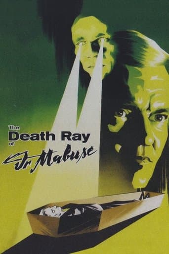 Movie poster for The Death Ray of Dr. Mabuse