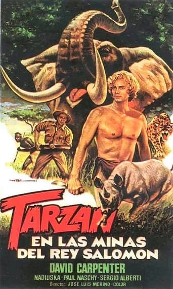 Movie poster for Tarzan in King Solomon's Mines