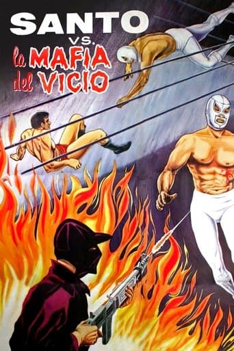 Movie poster for Santo vs. the Vice Mafia
