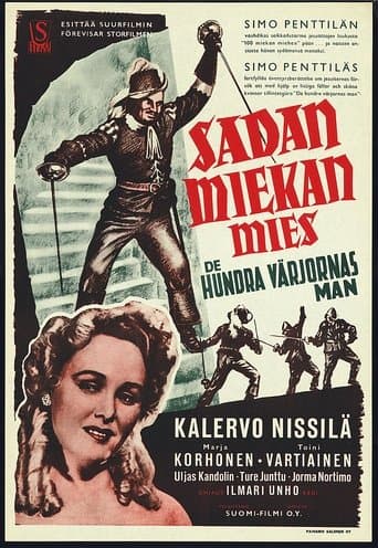 Movie poster for Sadan miekan mies