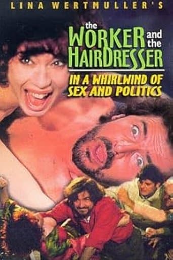 Movie poster for The Worker and the Hairdresser in a Whirlwind of Sex and Politics