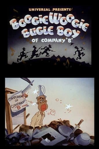Movie poster for Boogie Woogie Bugle Boy of Company "B"