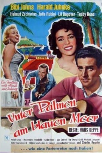 Movie poster for Unter Palmen am blauen Meer