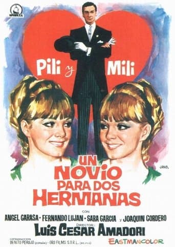 Movie poster for Un novio para dos hermanas