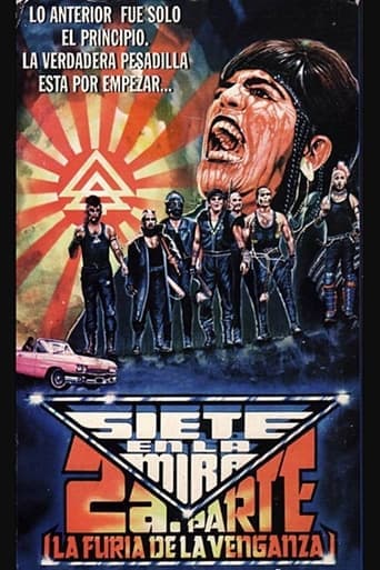 Movie poster for Siete en la Mira II: La Furia de la Venganza