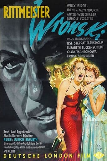 Movie poster for Cavalry Captain Wronski