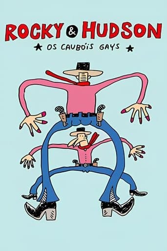 Movie poster for Rocky & Hudson: The Gay Cowboys