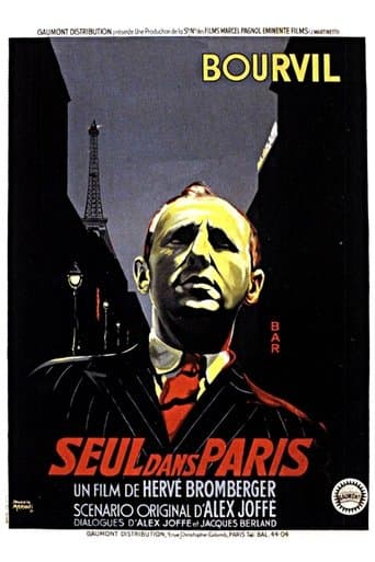 Movie poster for Alone in Paris