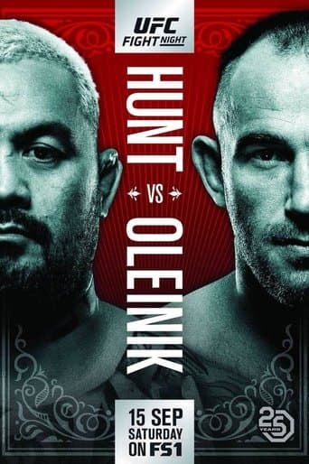 Movie poster for UFC Fight Night 136: Hunt vs. Oleinik