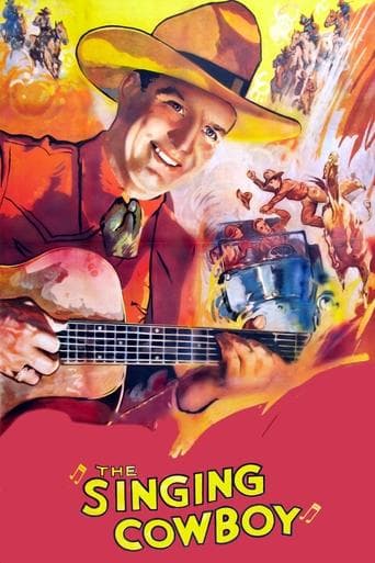 Movie poster for The Singing Cowboy