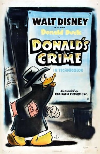 Movie poster for Donald's Crime