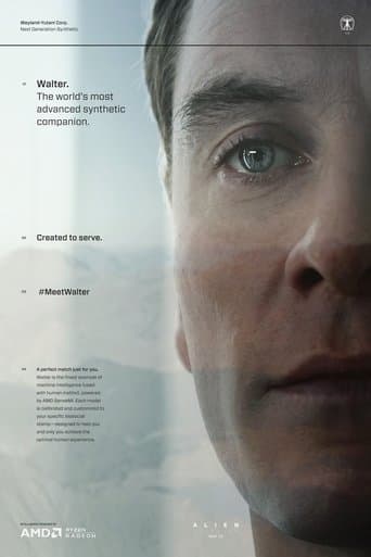 Movie poster for Alien: Covenant - Meet Walter