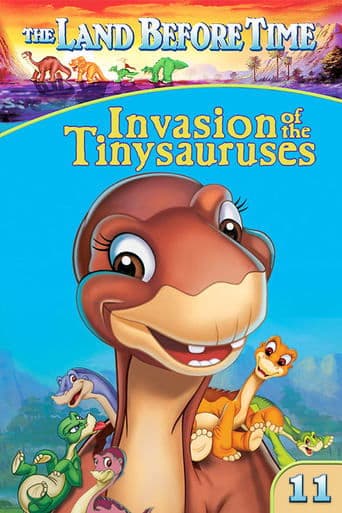 Movie poster for The Land Before Time XI: Invasion of the Tinysauruses