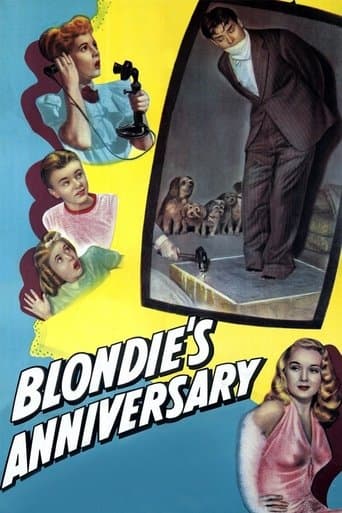 Movie poster for Blondie's Anniversary