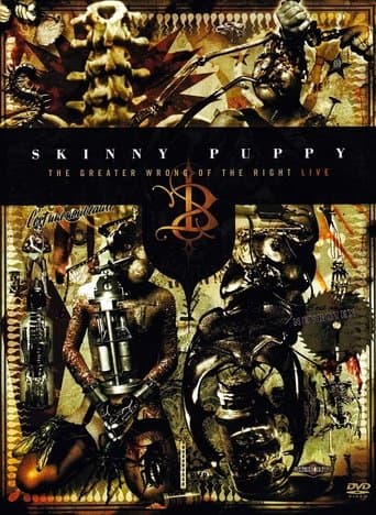 Movie poster for Skinny Puppy: The Greater Wrong of the Right Live