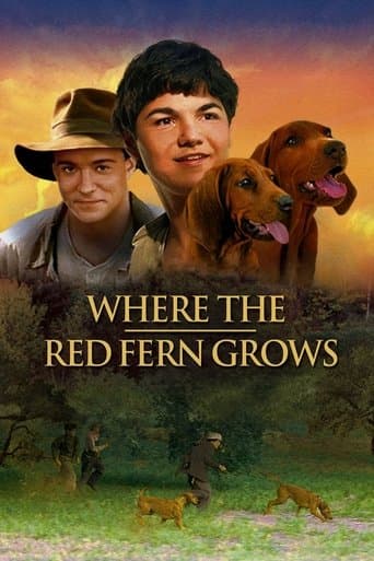 Movie poster for Where the Red Fern Grows