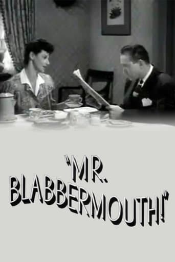 Movie poster for Mr. Blabbermouth!
