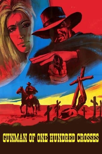 Movie poster for Gunman of One Hundred Crosses