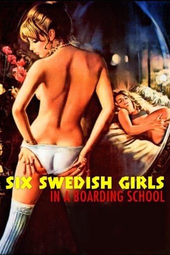 Movie poster for Six Swedish Girls in a Boarding School