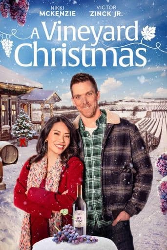 Movie poster for A Vineyard Christmas
