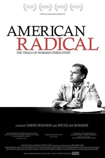 Movie poster for American Radical: The Trials of Norman Finkelstein