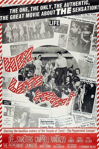 Movie poster for Hey, Let's Twist!