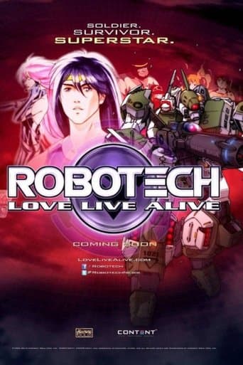 Movie poster for Robotech: Love Live Alive