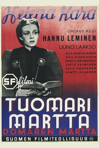 Movie poster for Tuomari Martta