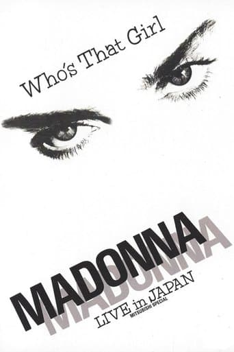 Movie poster for Madonna: Who's That Girl - Live in Japan