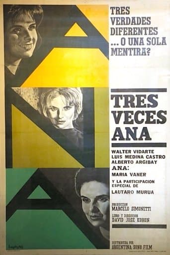 Movie poster for Three Times Ana