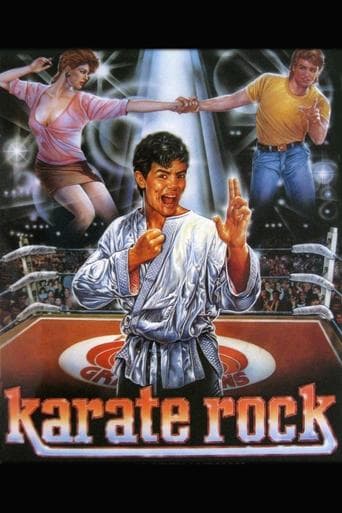 Movie poster for Karate Rock