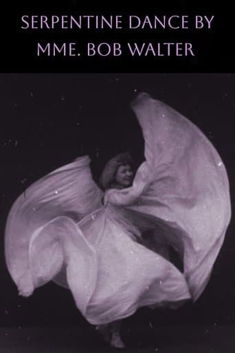 Movie poster for Serpentine Dance by Mme. Bob Walter