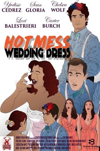 Movie poster for Hot Mess in a Wedding Dress