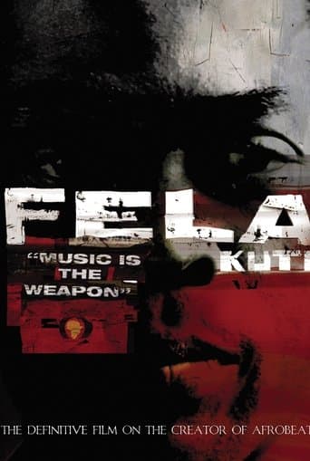 Movie poster for Fela Kuti: Music Is the Weapon