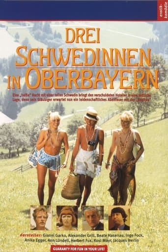 Movie poster for Three Swedish Girls in Upper Bavaria