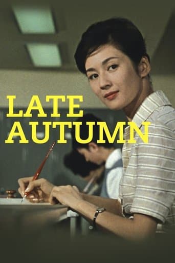Movie poster for Late Autumn