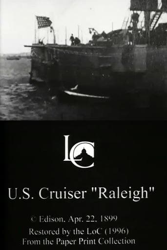 Movie poster for U.S. Cruiser 'Raleigh'
