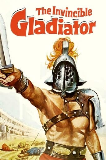 Movie poster for The Invincible Gladiator