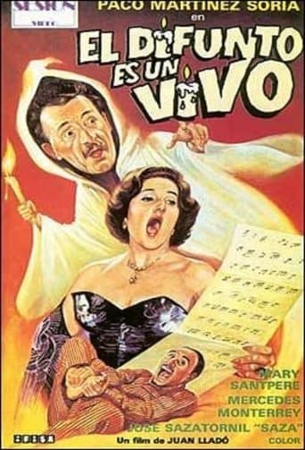 Movie poster for El difunto es un vivo