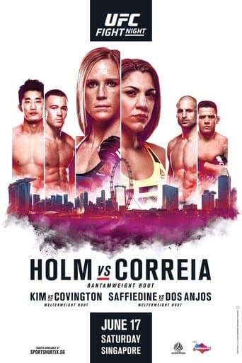 Movie poster for UFC Fight Night 111: Holm vs. Correia