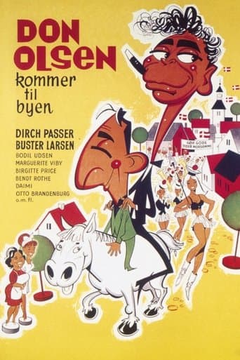 Movie poster for Don Olsen kommer til byen